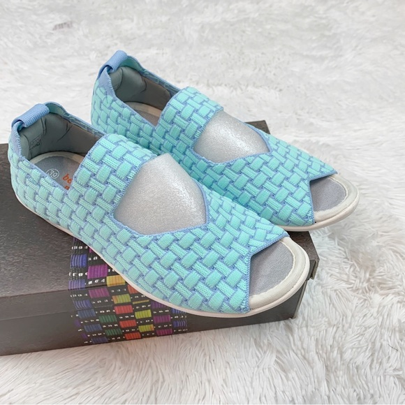 bernie mev. Shoes - Bernie Mev. Chick Weave Mary Jane Slip on shoes stretch knit memory foam